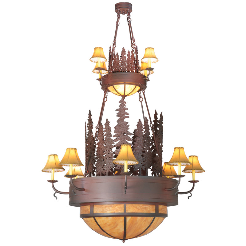 Chakayla 12 - Light Chandelier