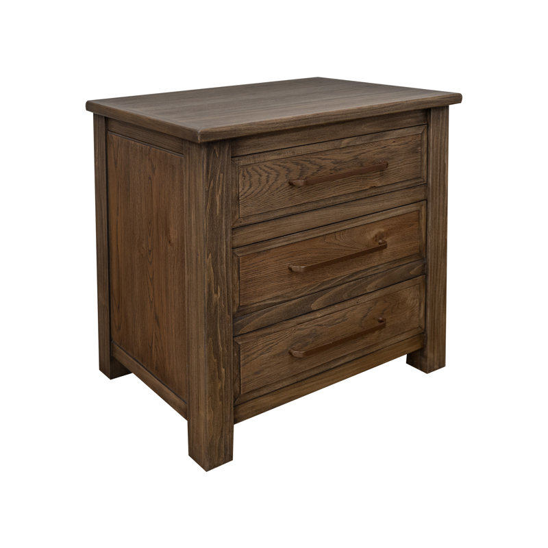 Novus Lodge 3 Drawer Nightstand