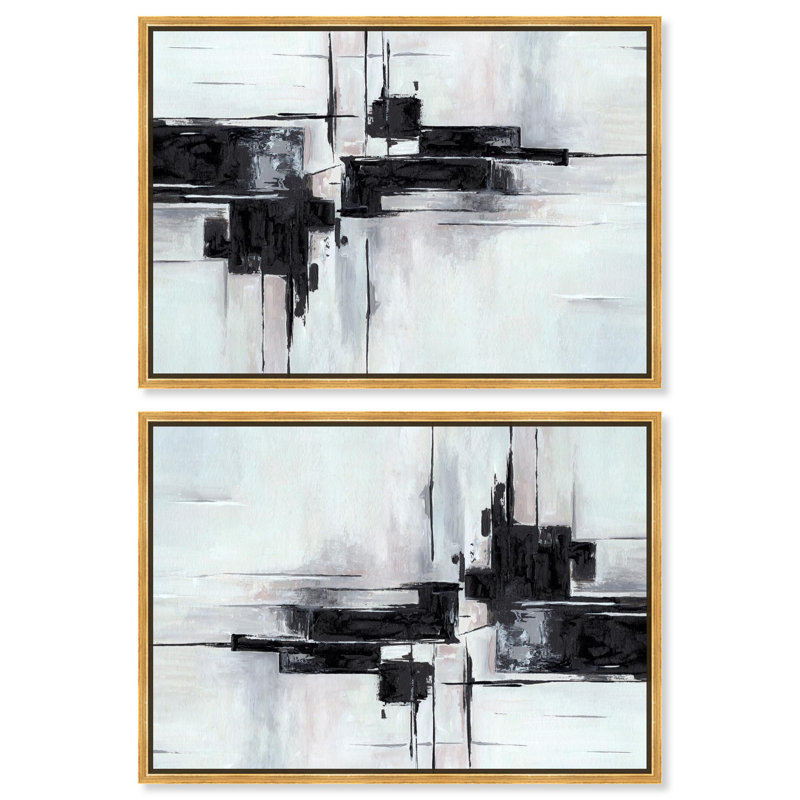 Journey Set Canvas Mancave Art by Art Remedy, 11" H x 16" W, Gold Framed