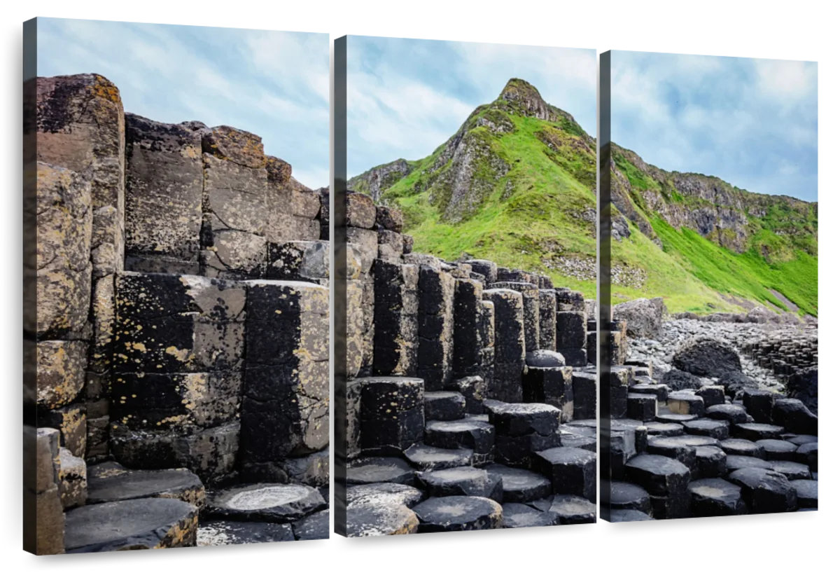 Giant Beryl Column Ebern Designs Rorry Giant's Causeway Basalt Columns | Wayfair