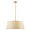 Sombra 6-Light Pendant in Spun Gold by Breegan Jane