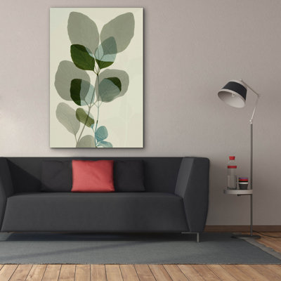 Epic Graffiti 'Green Leaves 10' by Ian Winstanley Canvas Wall Art, 40" x 60"