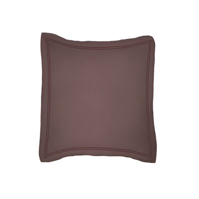 400TC Luxurious Double Embroidery Sateen Cotton Euro Sham