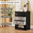 4-Drawer Dresser Modern Chest Storage Organizer with Open Shelves Anti-Tip Kits -684468195
