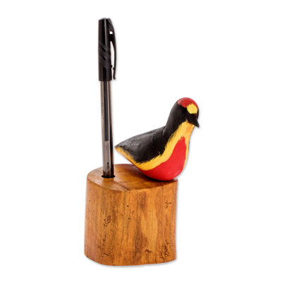 Wood Pen Holder