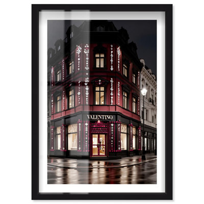 Décoration murale de luxe Luxury I Shadowbox Print par Notoriart, cadre noir, 20 x 30