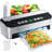 Beelicious 85KPA Vacuum Sealer Machine, 8-IN-1 Fully Automatic with Bags Storage, Built-in Cutter, Moist Mode, Air Suction Hose & Digital Countdown