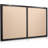 Combination Chalk And Cork Board - 24 X 36 In Magnetic Chalkboard Combo Framed Bulletin Board For Wall - Includes Chalk, Push Pins, Magnets