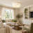 Aurevane 3-Light Dimmable Pleated Fabric Flush Mount Ceiling Light