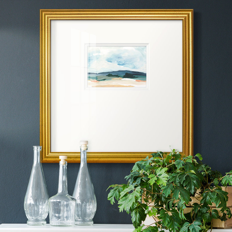 «Pastel Vista Iompemium», reproduction encadrée, L 17 po x H 17 po