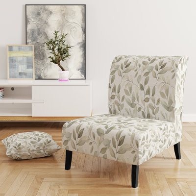 Fauteuil de chambre Abstract - Fauteuil de chambre crème sauge Coastal
