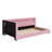 Modern Platform Bed with Integrated USB Charging and Ambient LED Lighting-279722173