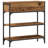 72.5cm Solid Wood Top Console Table