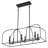 6 - Light Dimmable Lantern Chandelier