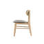 Chaises d'appoint rembourrées avec structure en bois massif-781693230