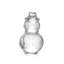Handmade Glass Short Snowman Figurine