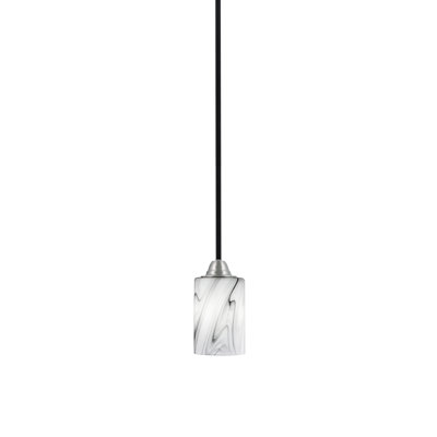 Luminaire suspendu sur pied Paramount avec verre de 4 po