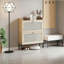 Armoire de rangement étroite pour chaussures, armoire à chaussures, armoire de rangement