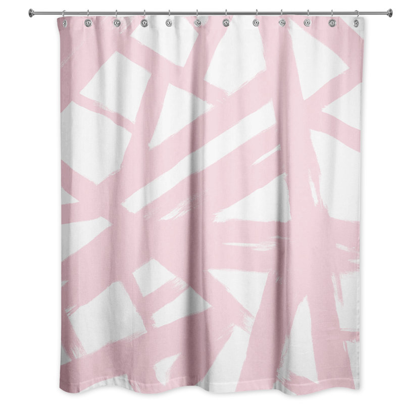 Rideau de douche simple Abril, Rougir