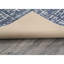  Tapis bleu ardoise / ton terre 3 pi x 5 pi Rumba-130651729