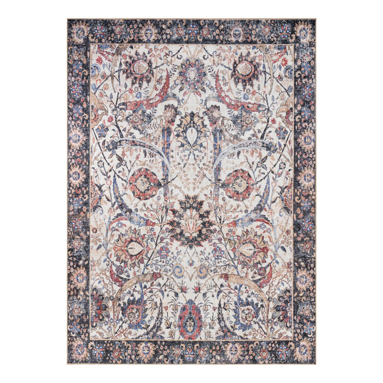 Mailen Performance Chenille Floral Indoor Rug