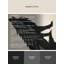 Tapis beige audacieux et éclectique moderne à motif de chevrons beige lavable à la machine Flemington-1500062045