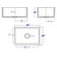 26'' L Single Bowl Fireclay Kitchen Sink-10170776