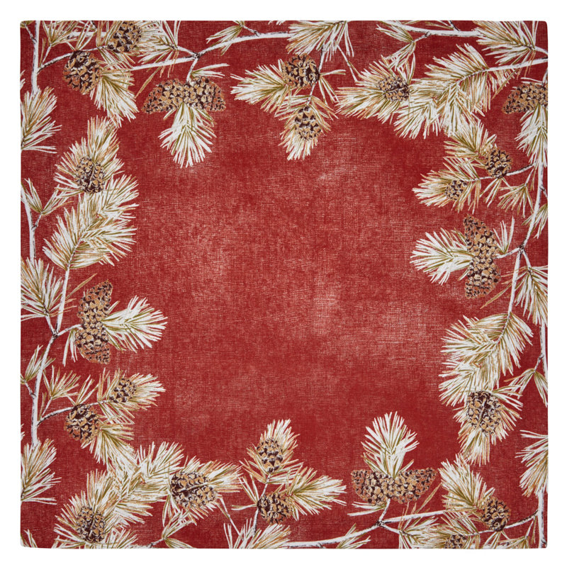 Cambridge Polyester Floral Square Napkin