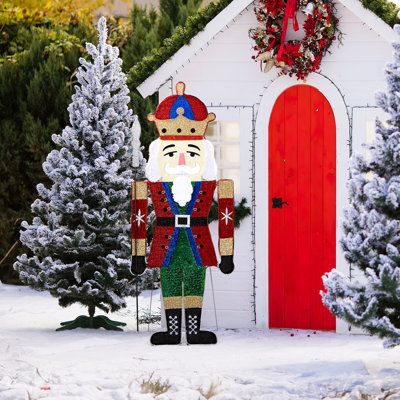 66 po Casse-noisette illuminée, décor de Noël 2d