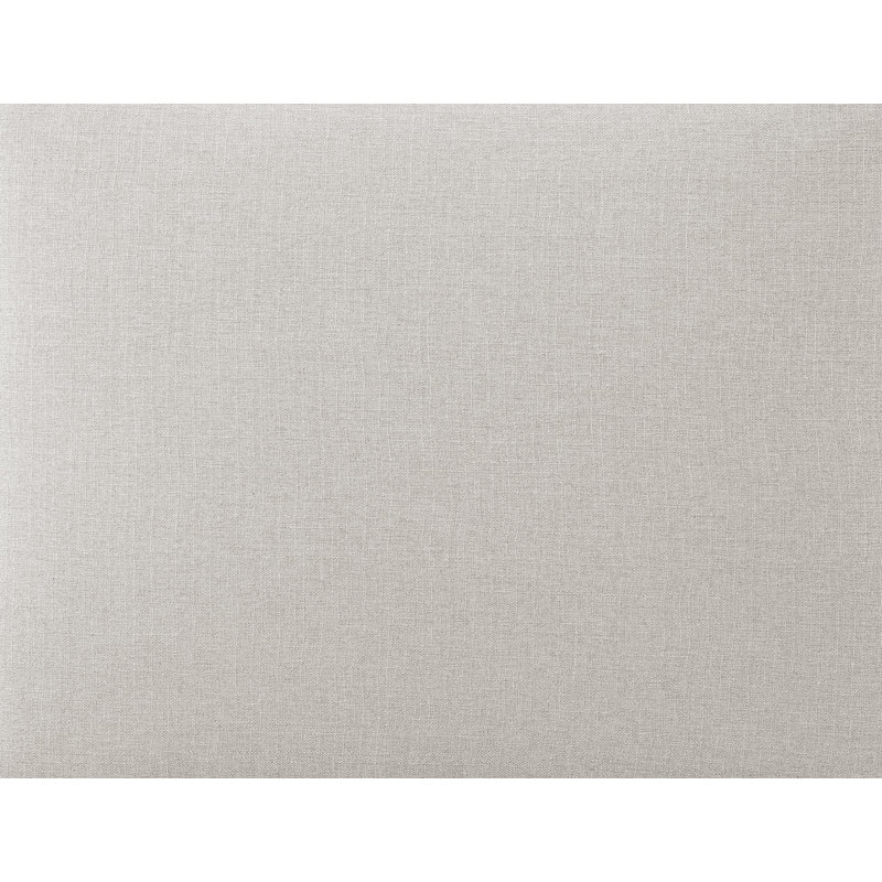 Canapé modulaire à accoudoirs carrés Hurman, Tissu beige texturé en lin