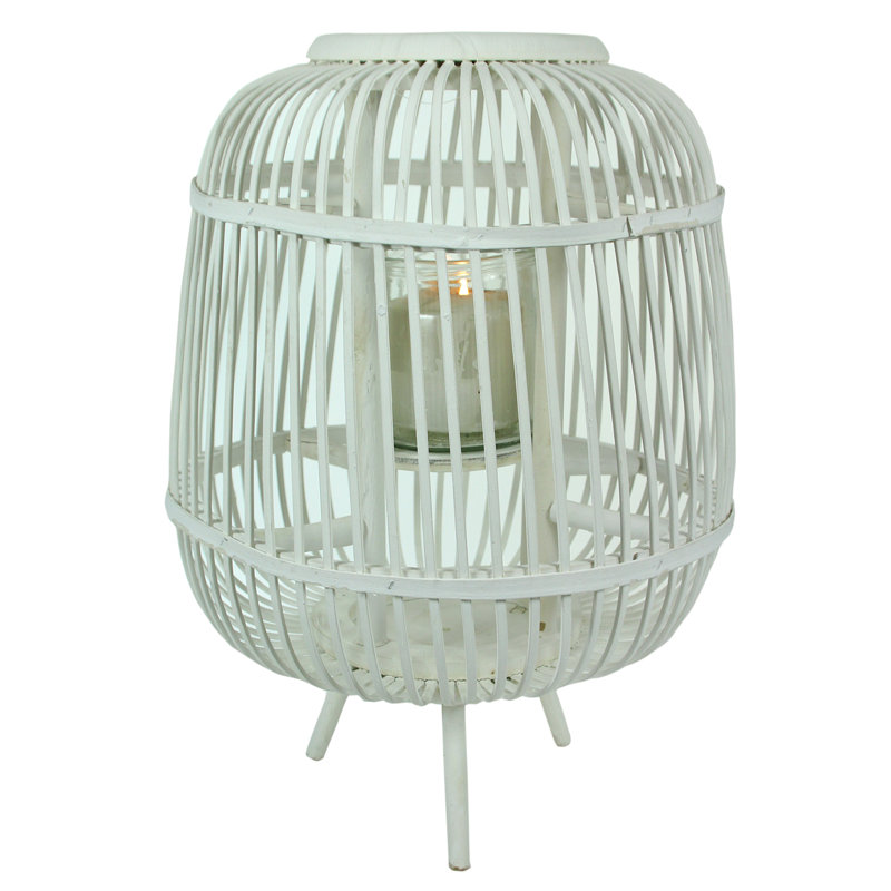 Lanterne en bois, Blanc