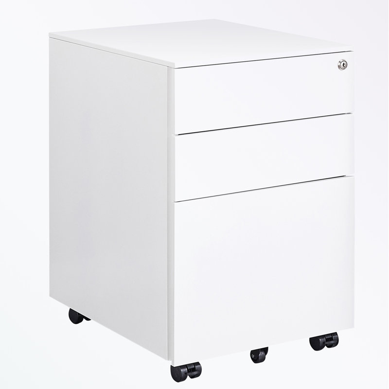 Rangement de rangement 15,35 po Mayhue, Blanc