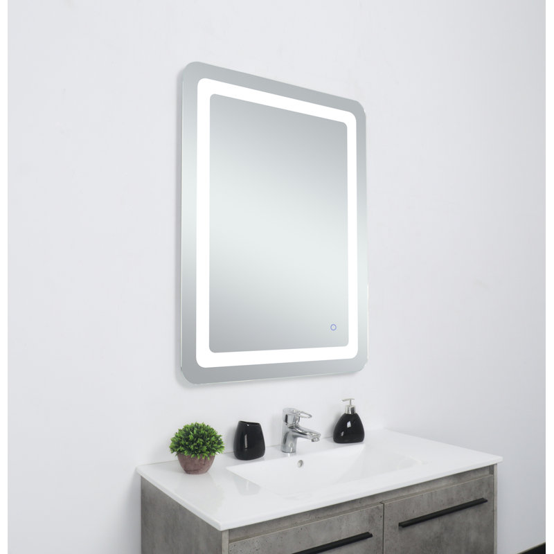 Miroir mural Juliane, Rectangle, 36 po x 27 po