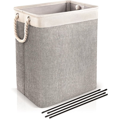 Fabric Laundry Basket with Handles