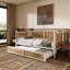 Lit de jour en rotin avec couchette-242190068-263870036