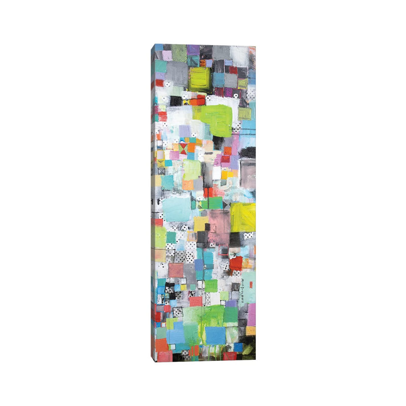 Stockpiled by Michelle Daisley Moffitt - Wrapped Canvas Panoramic Painting, 30.48 cm H x 91.44 cm W x 1.91 cm D