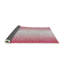 Tapis rose/zone grise à motifs-1645858455