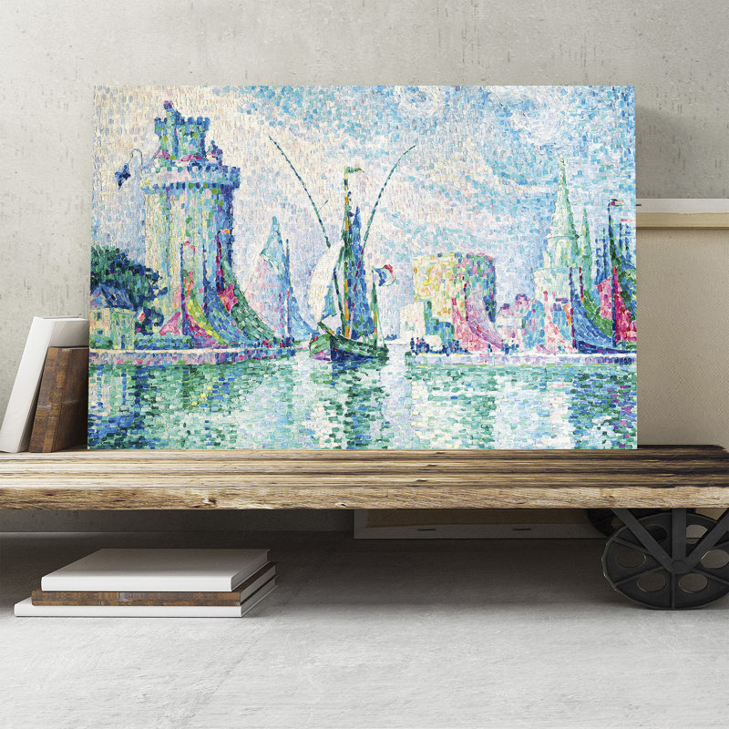 Paul Signac - Wrapped Canvas Painting, 70cm H x 100cm W