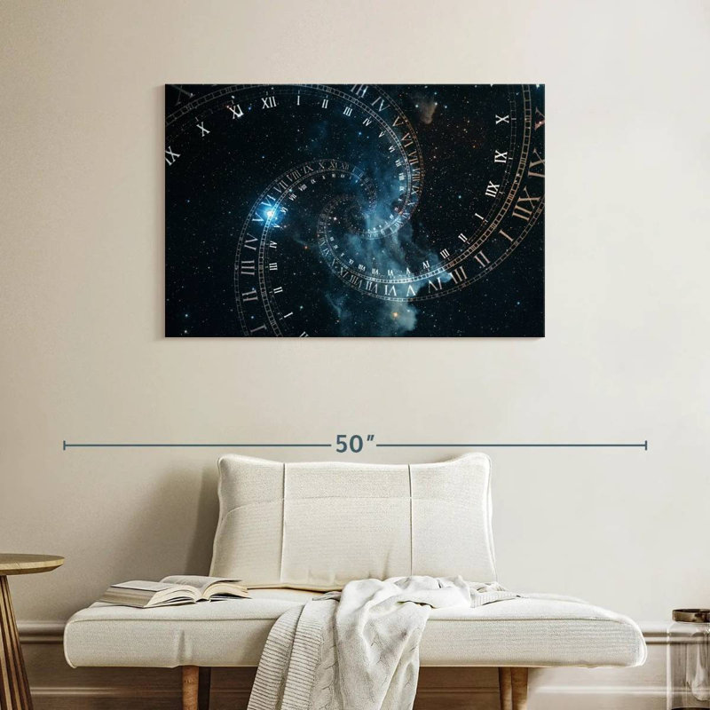 Kelan Time In Space, 26" H x 39" W
