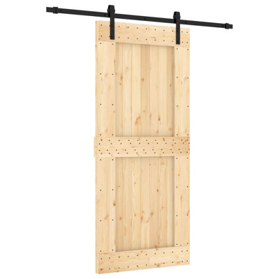 Porte coulissante avec quincaillerie Vidaxl