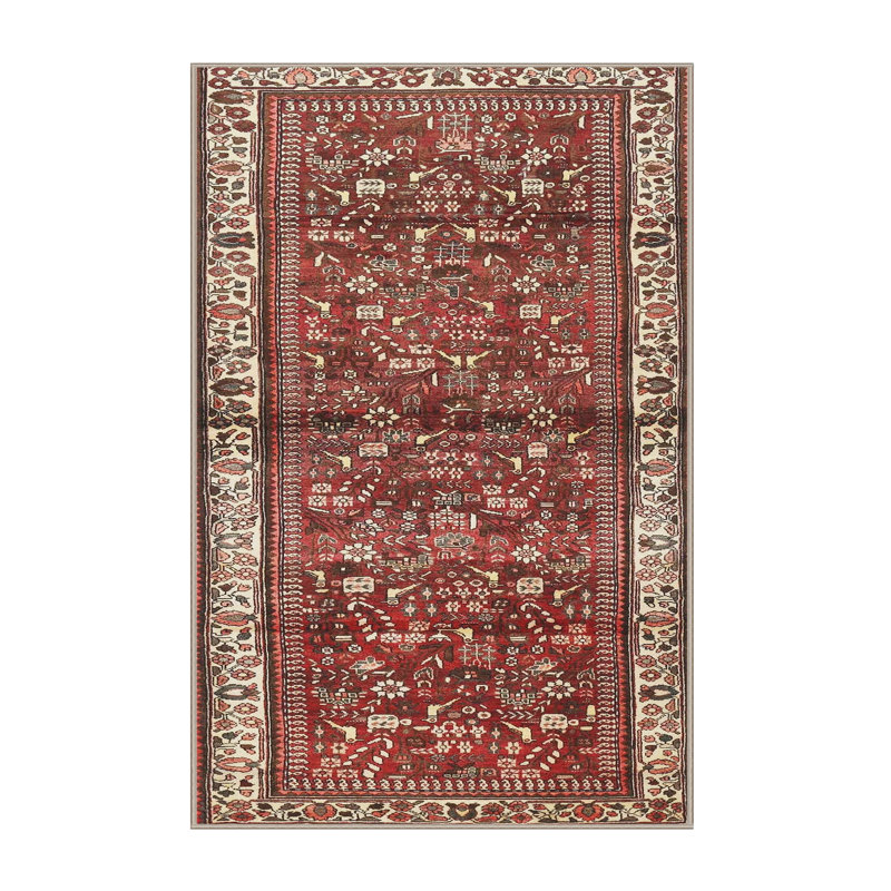 Floral Indoor Rug, Rectangle 2' x 3'