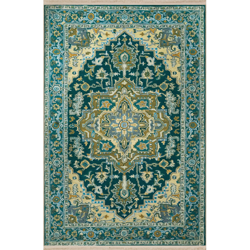 Tapis rectangulaire Villo, Rectangle 2 pi 8 po x 5 pi