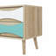 Meuble télé avec armoire de rangement et tablettes Jolianna, console télé, centre multimédia-609887167