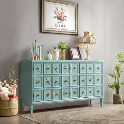 Four-Door Console Cabinet