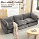 106.38” W Oversized 3-Seater Modular Sofa