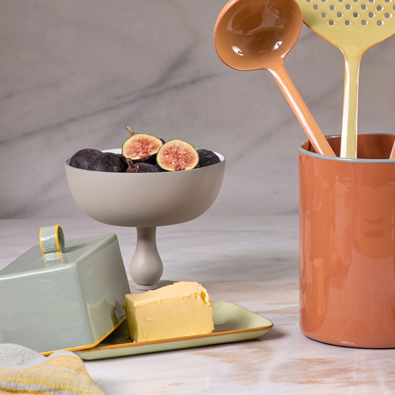 Harlow Bright Butter Dish