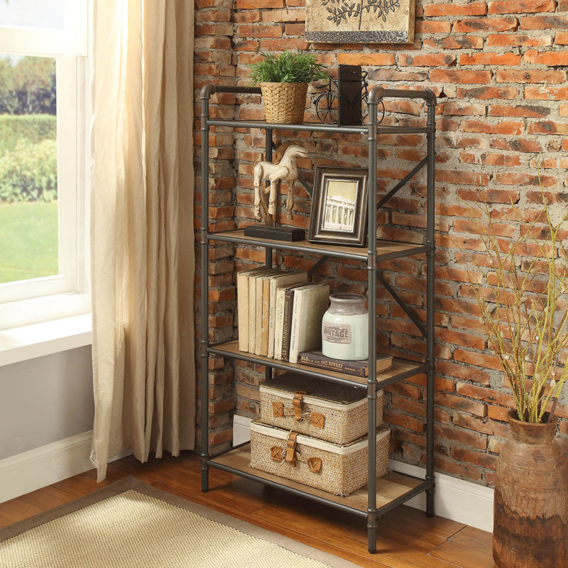 Bibliothèque Itzel, (4 tablettes) H 48,93 po x l 13,93 po x P 26,03 po