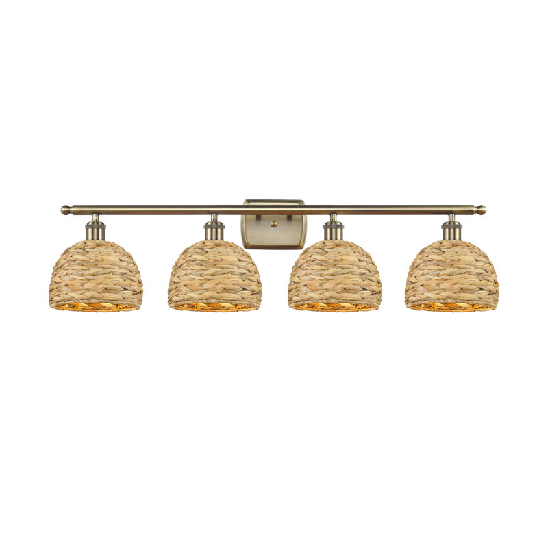 Bedinotti 4 - Light Dimmable Vanity Light, Antique Brass