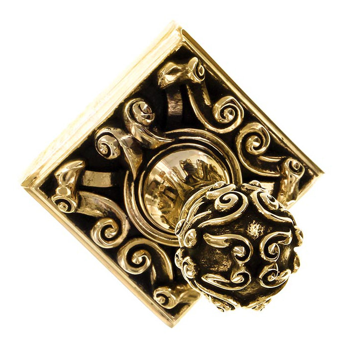 Sforza Robe Hook, Antique Gold