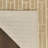 Washable Charm 6' x 9' Beige Ivory Modern Indoor Rug-1865432992